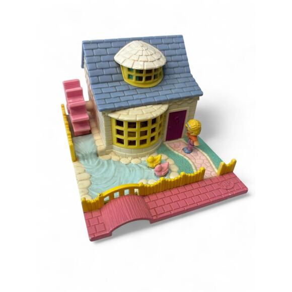 Vintage Polly Pocket Grandma's Cottage Bluebird Toys 1994 - Picture 3 of 11